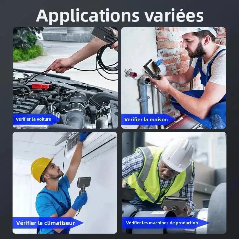 Articulating Endoscope Camera 360° Type-C HD Borescope Car Inspection Industrial Endoscope For IOS Android Auto Repair 1000+Sold 3