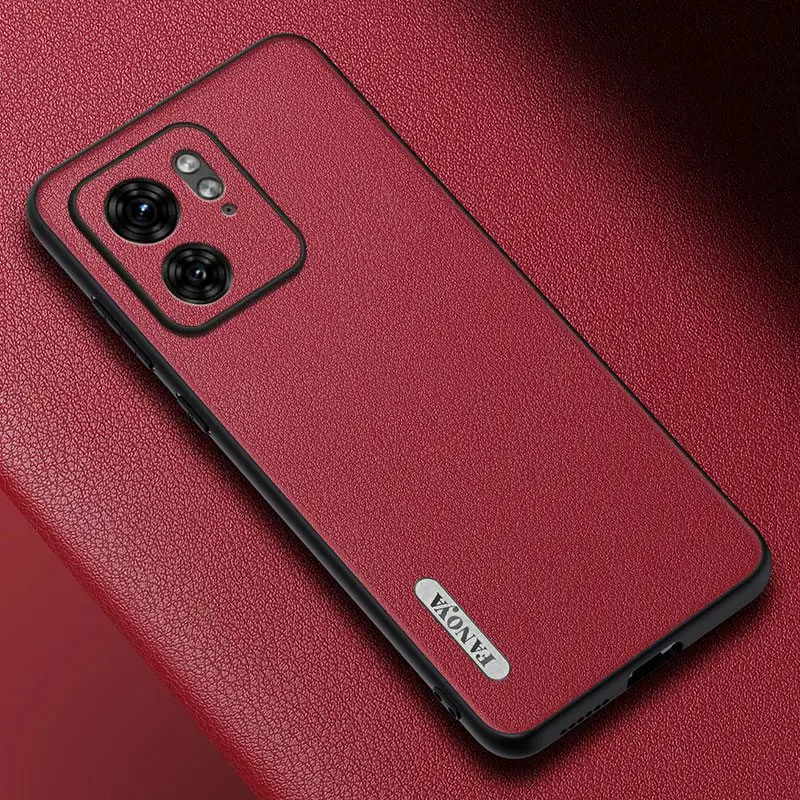 Luxurious PU Leather Phone Case with Silicone Protection