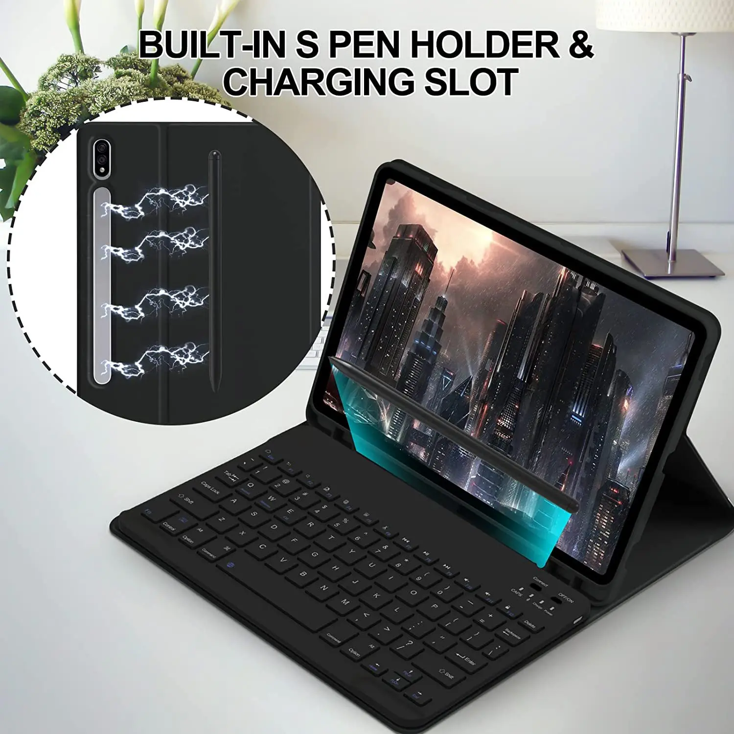 Premium Tablet Case with Magic Keyboard