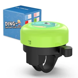 Children's Mini Cute Bicycle Bell - Fun Ring Alarm for Scooters and Tricycles (Green)