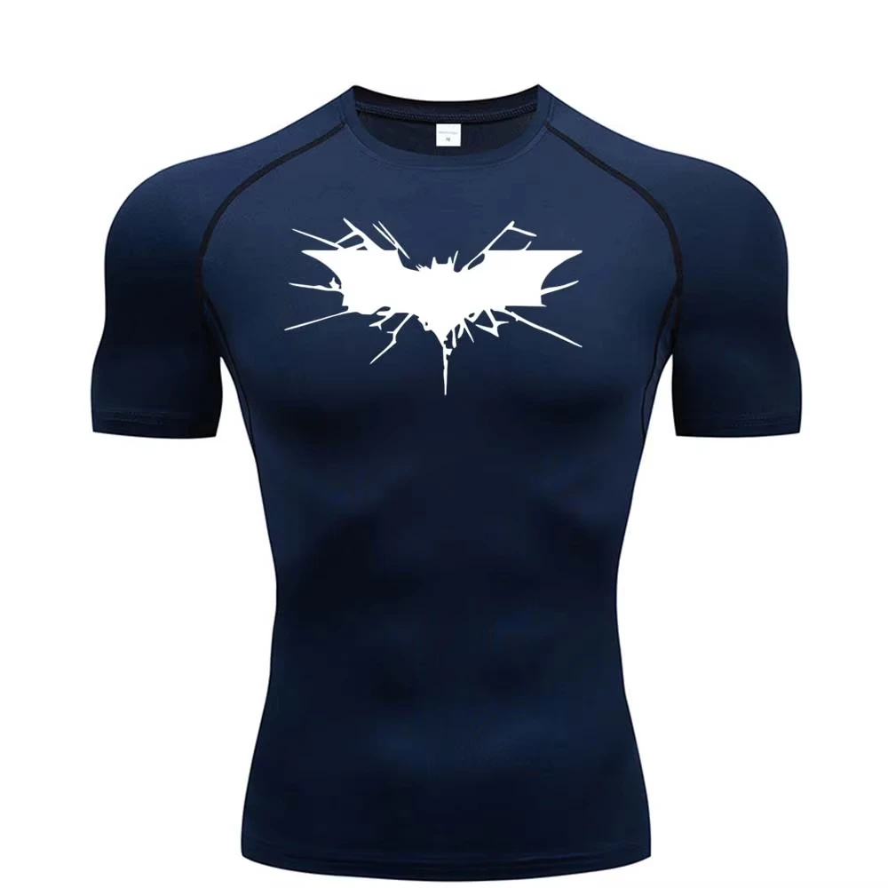 Art Bat compression shirt Men's sprint Step T-shirt Fitness Sport top Quick dry Fitness Sportswear Bodybuilding clothing RL00101 3