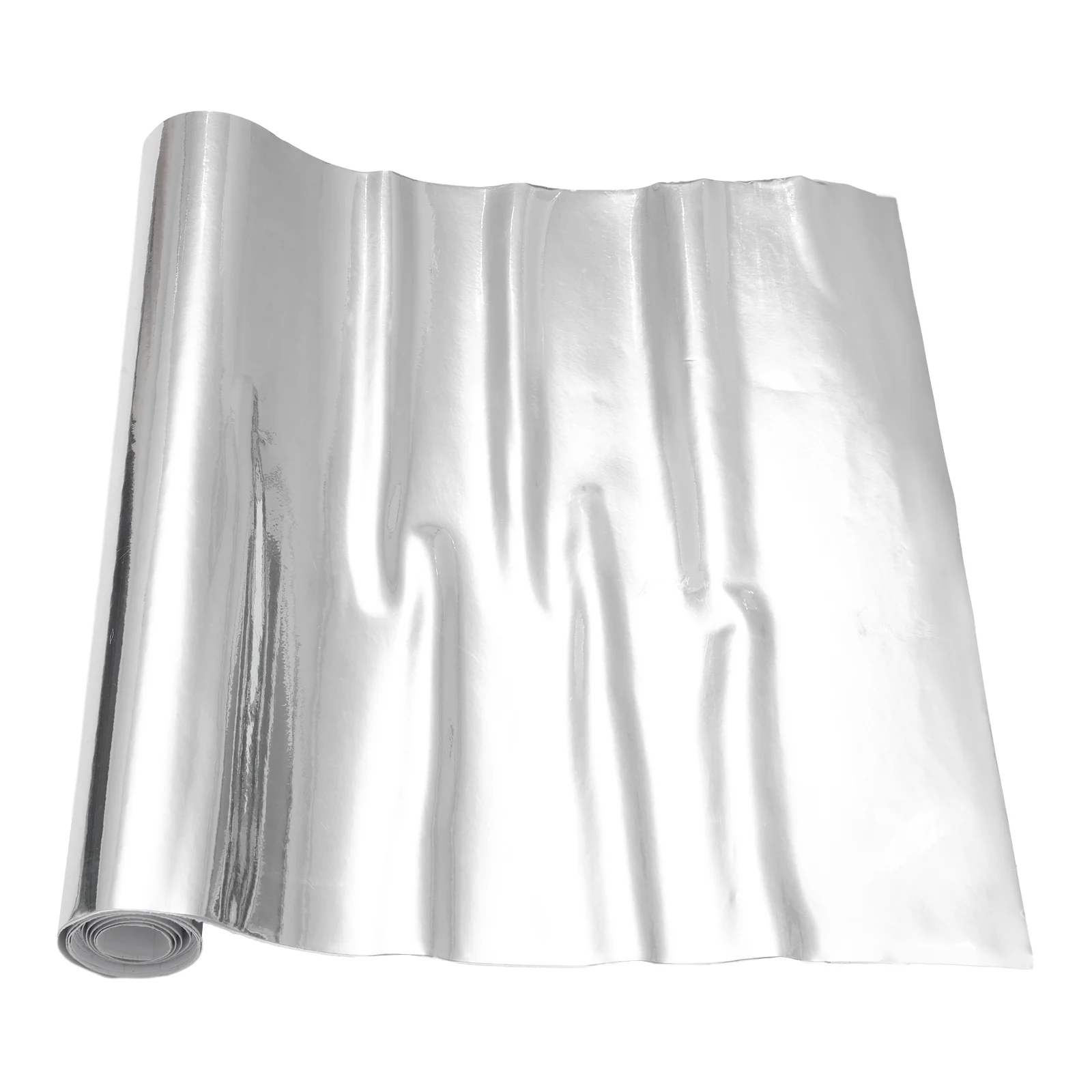 

1pc Car Sticker Accessories Anti-UV Exterior Film Mirror Stretchable Vinyl Waterproof Wrap Silver Chrome New Portable