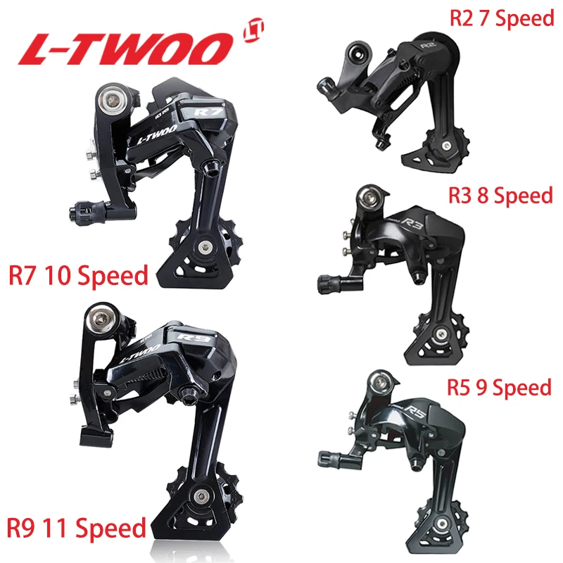 LTWOO 도로 자전거 후방 변속기, 시마노 12s 11s 10s 9s 8s 와 호환 가능, RX, R9, R7, R5, R3, R2, 12, 11, 10, 9, 8/7 속도 7 s 