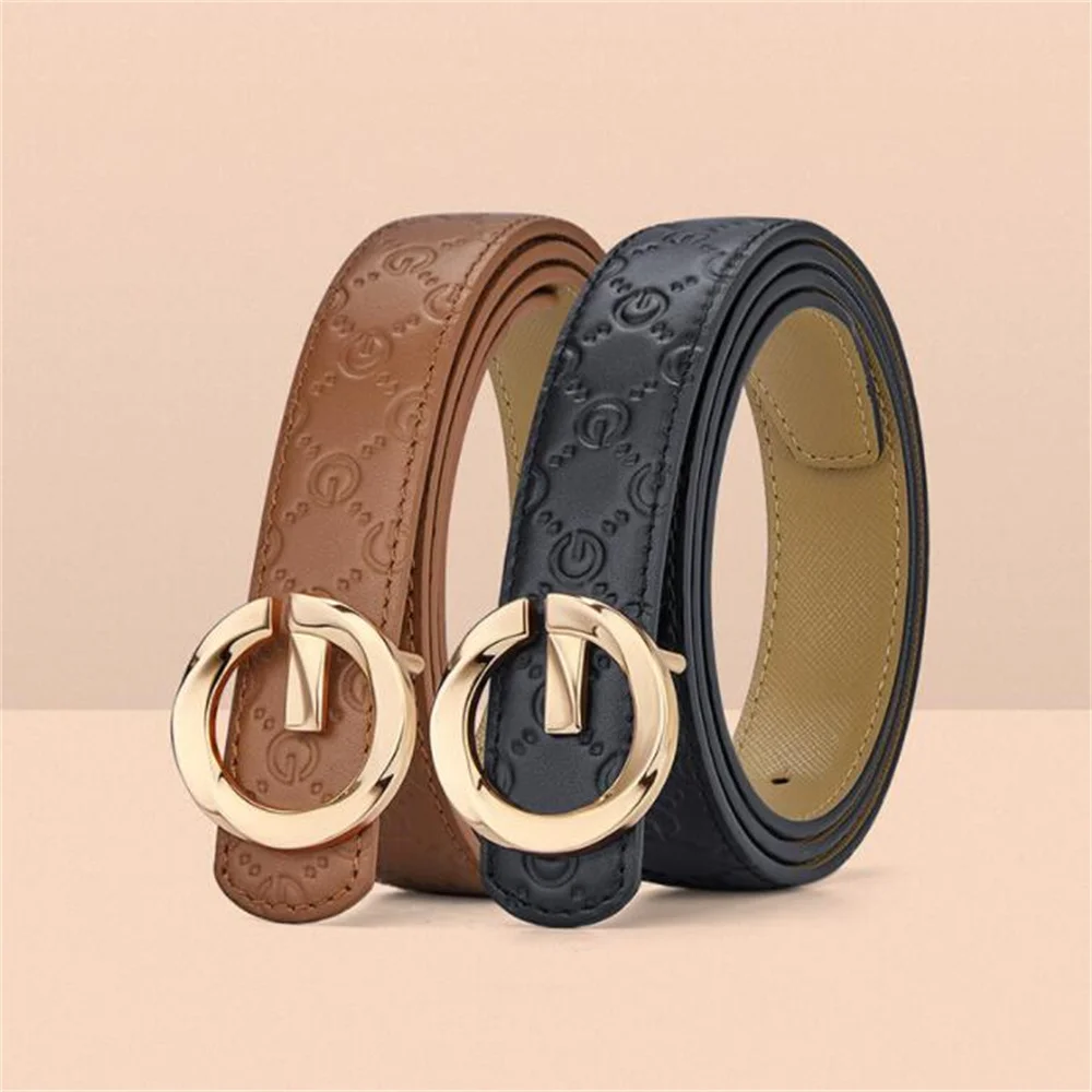 

WILLIAMPOLO2023 Women's belt fashion trend cowhide belt vintage women's denim pants belt women's