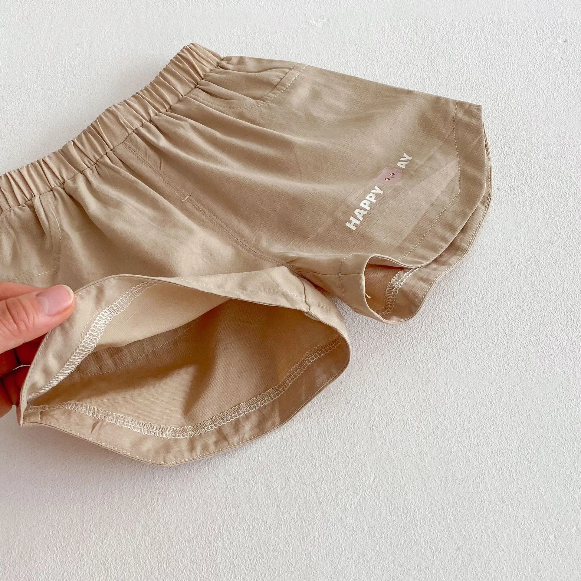 Cute Cartoon Bear Summer Shorts for Kids