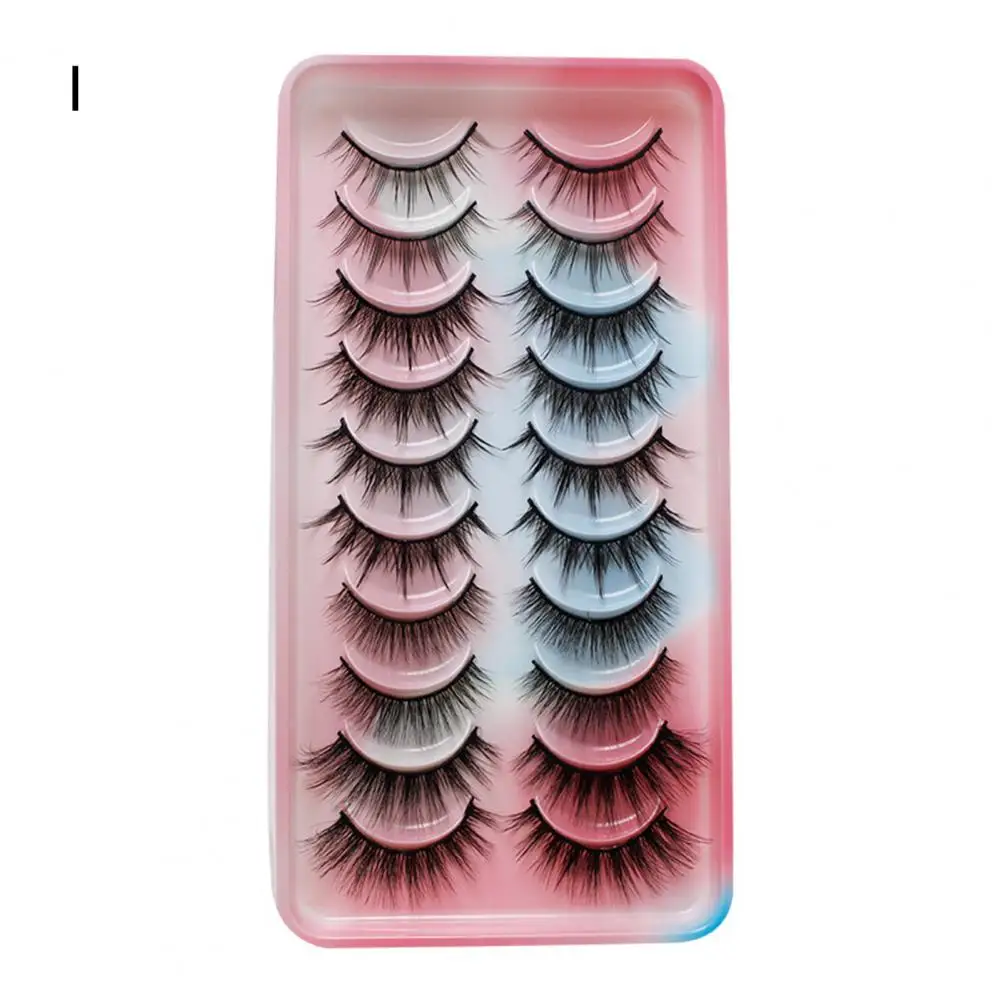 Artificial Lashes  Fashion 3D Effect Cruelty-Free  Makeup Faux Eyelashes Supplies for Dating