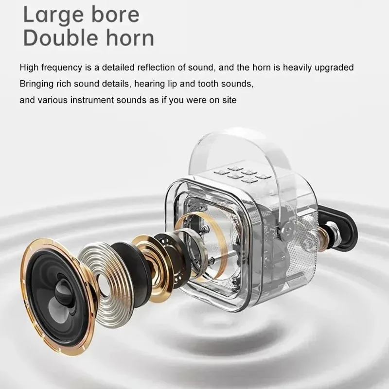 Karaoke Caixa De Som Bluetooth Speaker with Microphone Machine Portable Mini Lamp Sound Box Music Wireless Small Bocina Coluna