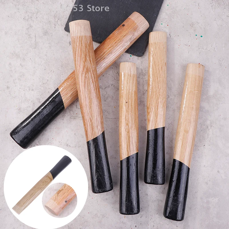 1Pcs Replacement Hammer Wooden Handle For Steel Nail Claw, Iron Square Handle For Hickory Hatchet Curved Axes