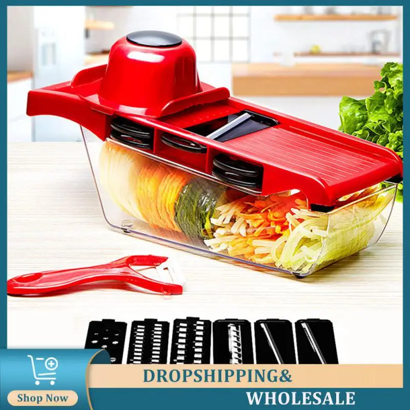 

Slicing Device Easy To Use Durable Versatile Functions Innovative Kitchen Gadget Premium Quality Must-have Kitchen Tool