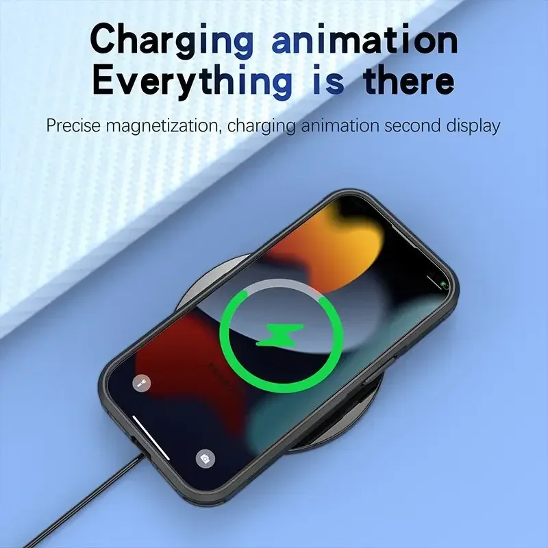 Ultimate Hybrid Heavy Duty Armor Case with Wireless Charging and Anti-Drop Protection