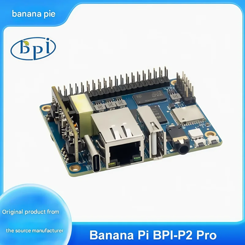 AvaCoreBanana Pi BPI-P2 Pro IoT 개발 보드는 Rockchip RK3308 칩 디자인, 512M 메모리, 8G 스토리지, PoE 지원을 갖추고 있습니다.
