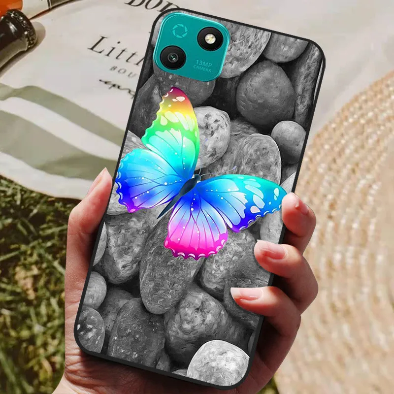 Shockproof Black Silicone TPU Phone Case Cover