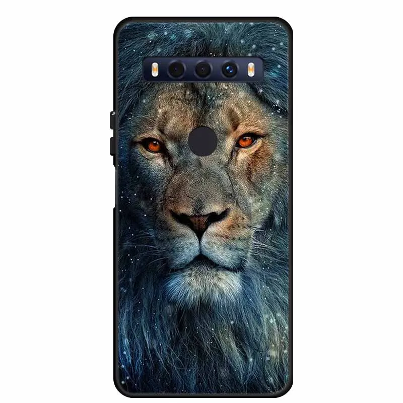 Cartoon Soft TPU Silicone Lion Wolf Phone Case - Stylish Back Cover