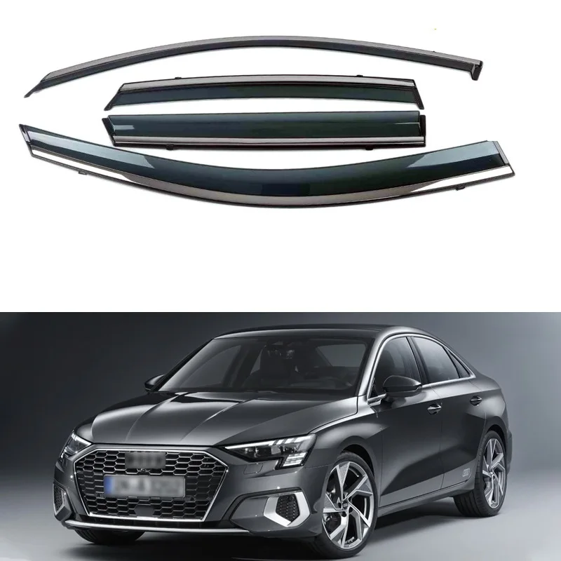 

Защита от дождя для двери автомобиля, окно, дождь, брови Audi A3 2010-2021 хэтчбек