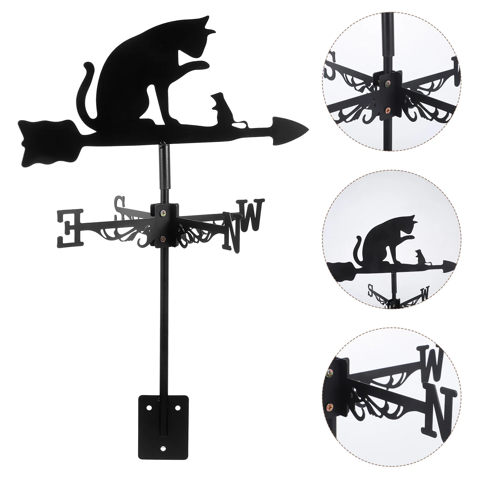 

Stainless Steel Weathervane Decorative Weather Vane Direction Indicator