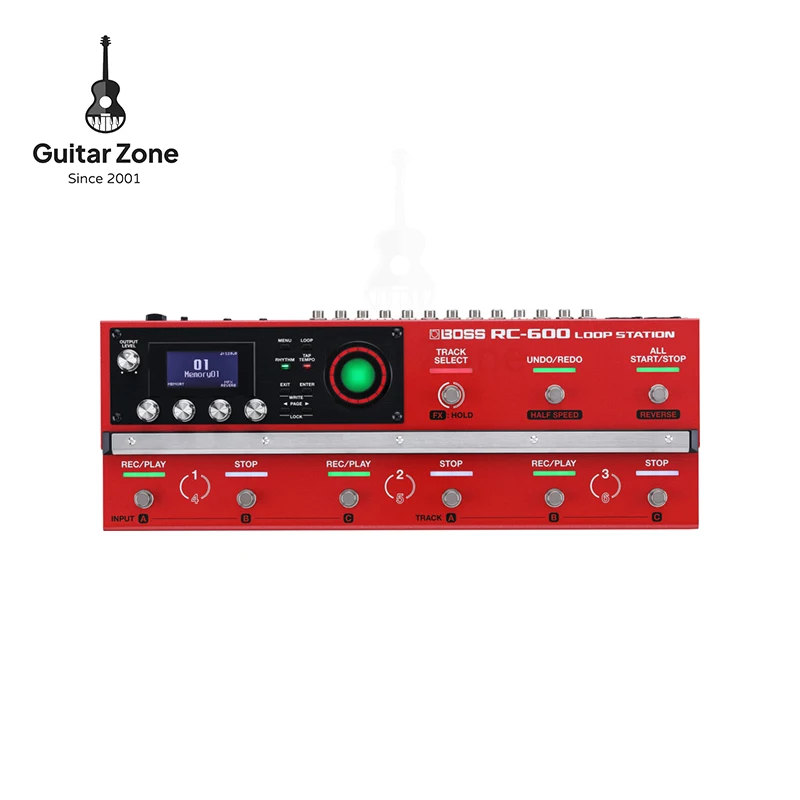 Boss Rc-600 Loop Station Pedale Effetto Multifunzione Per Chitarra Elettrica Bass Drum Machine Stompbox Accessori Per Chitarra