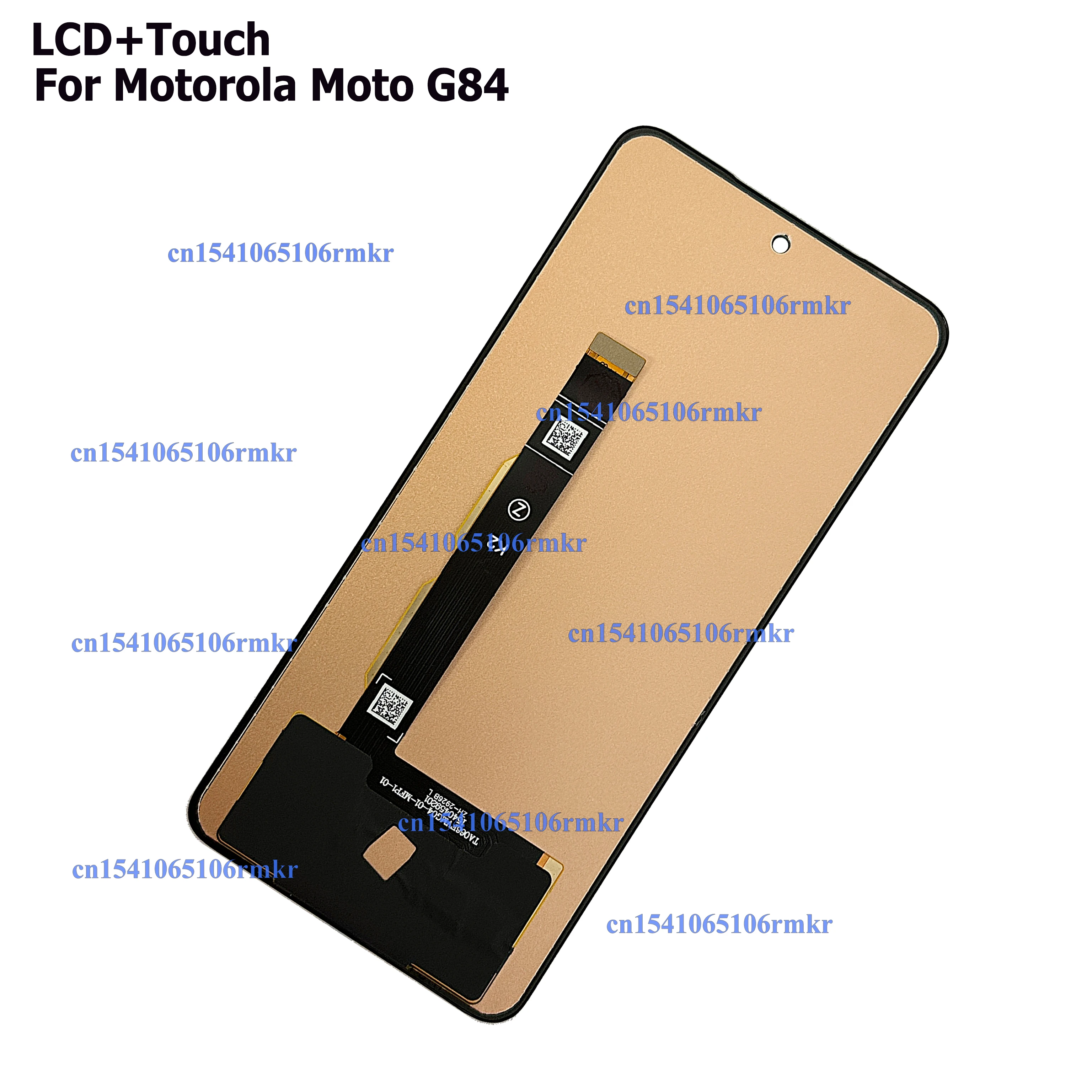 Display LCD Per Motorola Moto G84 5G - Schermo Di Ricambio 6.5 Pollici Con Kit Riparazione