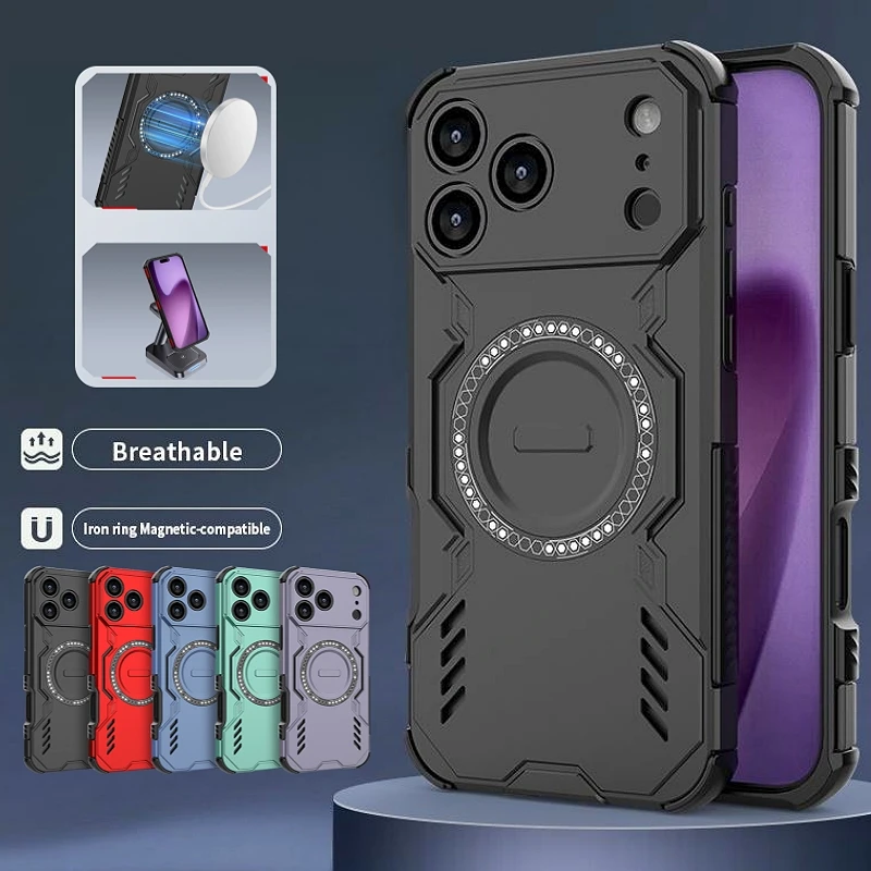 Enhanced Protective Magsafe Wireless Charging Phone Case