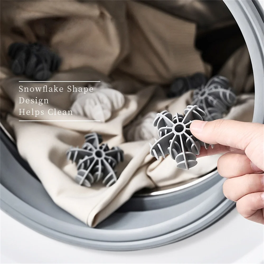 Reusable Laundry Ball Silicone Clothes Hair Cleaning Tools Pet Hair Remover Special Anti Knotting Tool For Washing Machines Ball