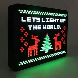 LED Combination Light Box Creative 5V USB/Battery Power Night Lamp DIY Puzzle Alphabet Light Box A4 A5 Colorful Message Board