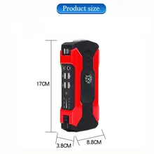

3000a car starter 12v 98000mah mobile power starter battery 2kw electric car emergency start kit for