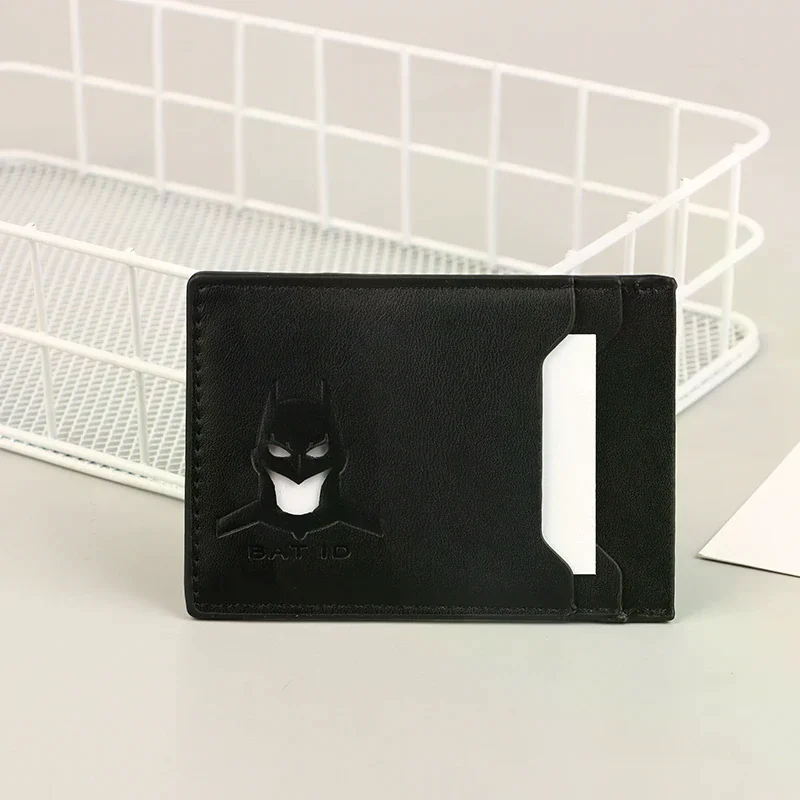 1Pcs Leather Bat Wallet For Men Personalized Gift For Husband Unique Birthday