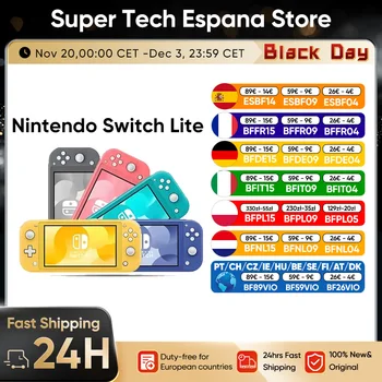 Nuovo Nintendo Switch Lite Nintendo Switch Console di gioco portatile 32G Archiviazione interna Touch screen LCD da 5,5 pollici BT4.1 Coral