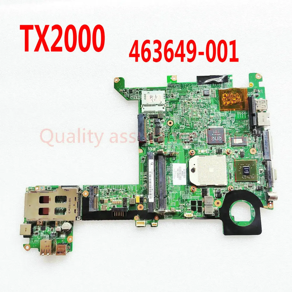 

463649-001 For HP PAVILION NOTEBOOK TX2000 Laptop Motherboard DDR2 Full Tested Good Quality Mainboard