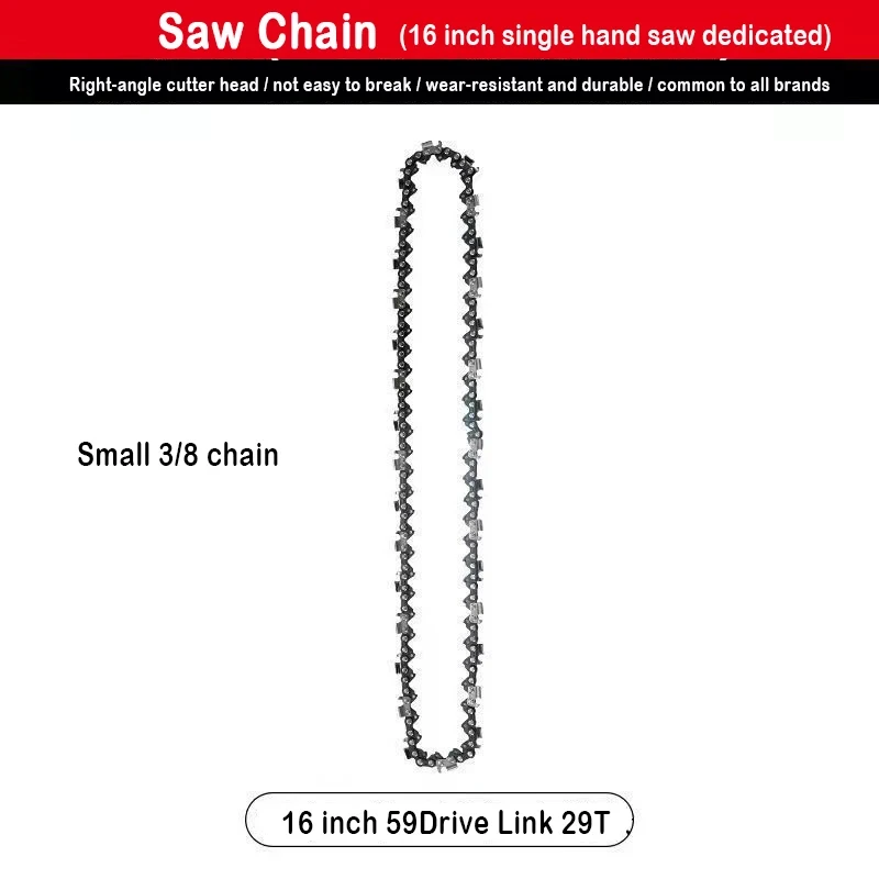 16Inch Chainsaw Chain 59 Drive Links 3/8