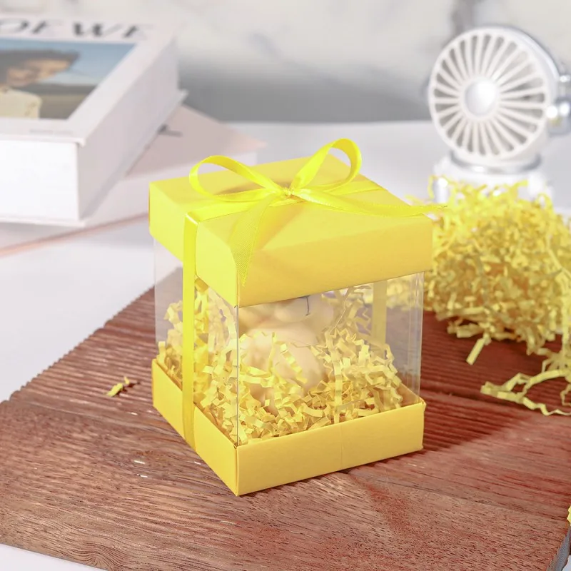 10pcs Clear Favor Boxes, Mini Transparent Cube Gift Boxes for Wedding Favors, Baby Show... - SKU CFB01038 - UGI Packaging