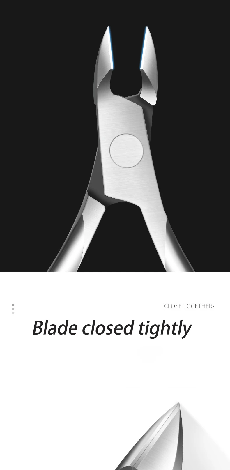 Description Picture 6 of itemProfessional Cuticle Nippers Vietnam Manicure Nail Skin Cutter Trimmer Pedicure Pliers Nail Scissors in High Quality Steel