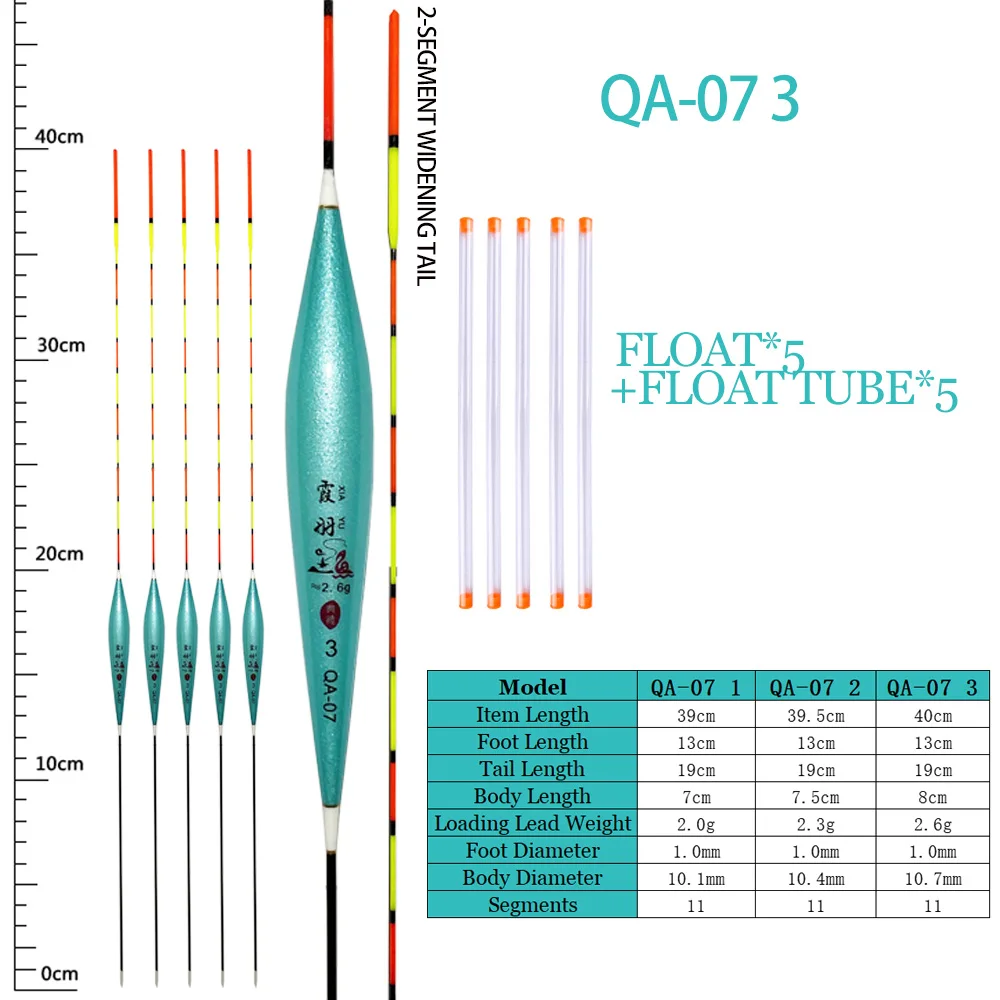 Vertical Fishing Floats+5 Float Tubes Hard Tail Composite Nano Fishing Carp River Lake Buoy Tackle Accessories 5Pieces fishing tackle fishing float fishing floats fishing bobber fishing buoy