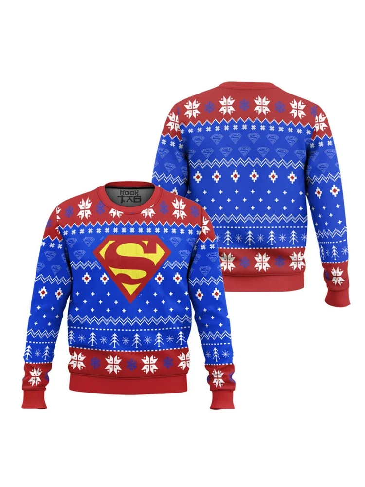 Sweat Noël Superman unisexe 3 Sweat Noël Superman unisexe