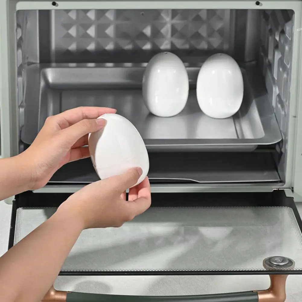 Mikrowellen-Eierkocher – Kocht 1 Ei In Unter 9 Minuten, Weich Bis Hart, Mit Aluminiumkern
