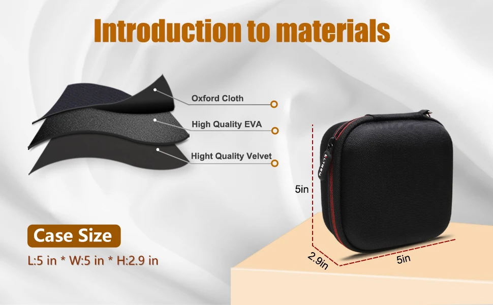 EVA Hard Case for Marshall Willen Portable Bluetooth Speaker Protective Carrying Storage Bag(only case)