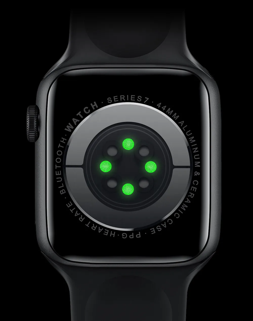 Original iwo W27 Max Smart Watch Two Button 45mm Series 7 Wireless Charger Bluetooth Call IP68 Waterproof Password Smartwatch