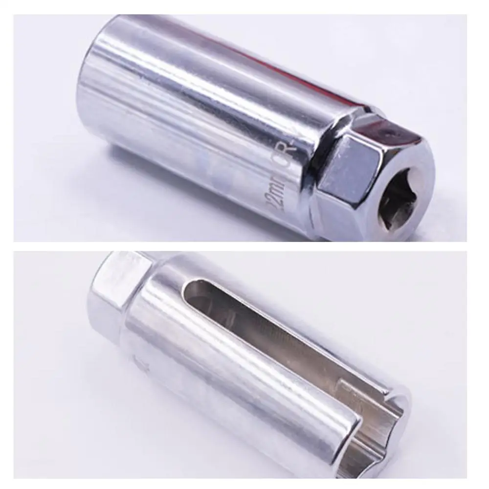 Oxygen Sensor Wrench 1PC Oxygen Sensor Socket 22mm Universal Puller And