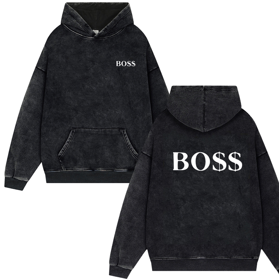 Affliction New American Oversize Printing Washing Old Hooded Sweater Men Y2K Punk Rock Trend Casual Loose Couple Sports Hoodie