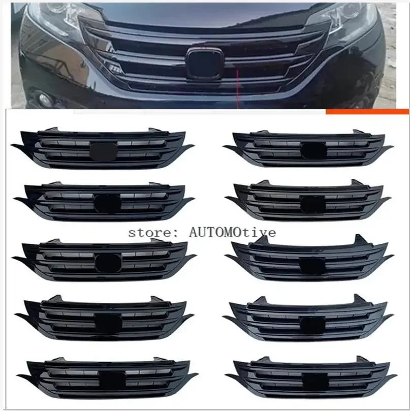

2012 2013 2014 для Honda CRV CR-V ABS Chrome Honey, решетка для бампера, Передние решетки для автомобиля