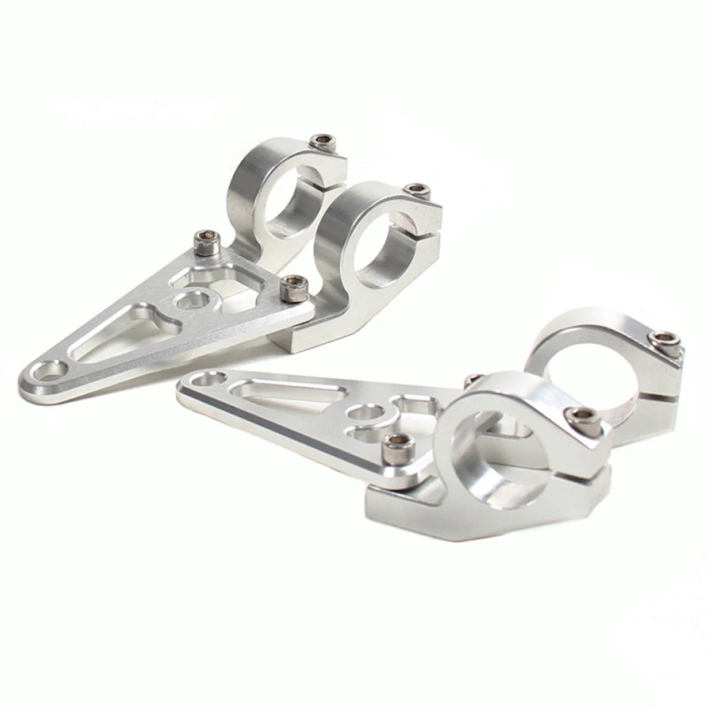 토르비안 CNC 알루미늄 오토바이 26mm 27mm 30mm 45mm 헤드라이트 마운트 브래킷 헤드 램프 홀더 포크