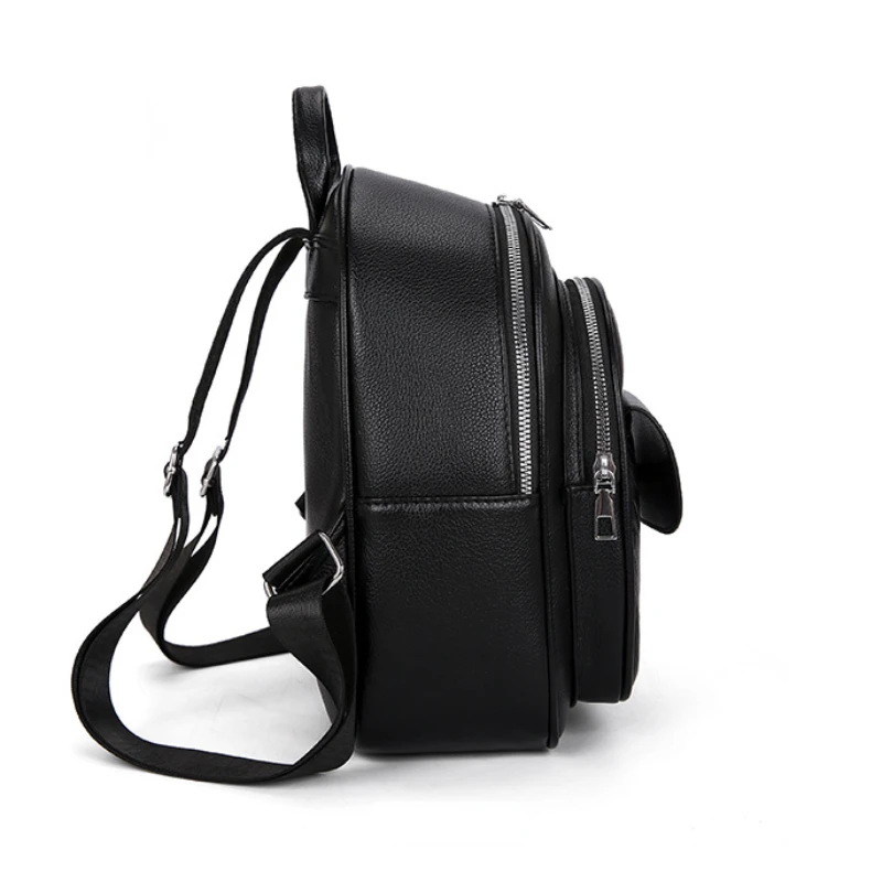 5PCS Backpack Women's New Fashion Simple PU Leather Lightweight Commuter Travel Leisure Women's Backpack Wholesale