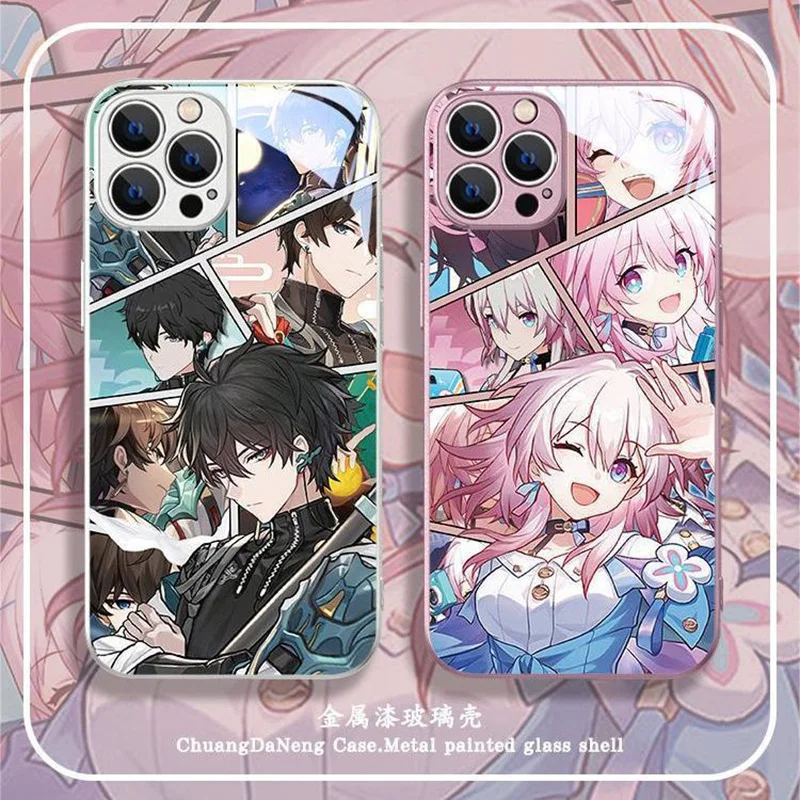 

Broken Star Dome Railway iPhone 14 ProMax Phone Case Apple 13 March 7th xsmax Kafka 11 Xi