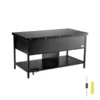 Lift Top Coffee Table - 39.4" Rectangle Coffee Table with Light & USB 3