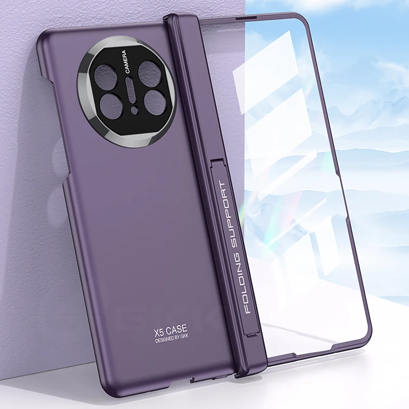 Original Case for Huawei Mate X5 X3 Magnetic Hinge Holder With Screen Glass Came
