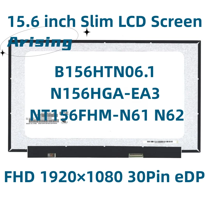 

Free return NT156FHM-N62 V8.1 fit NT156FHM-N61 B156HTN06.1 TV156FHM-NH1 N156HGA-EA3 EDP 1920X1080