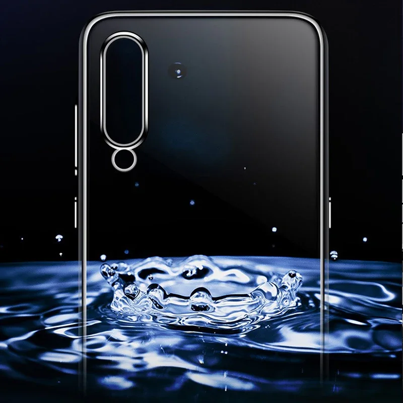 MaiJin Custodia Trasparente Per Xiaomi Mi 9 SE, TPU Morbido E Antiscivolo, Cristallo Di Rocca