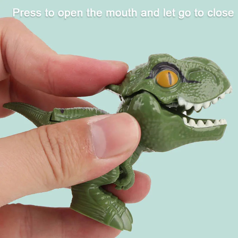 Рисунок 6 - Пальчиковая игрушка-динозавр