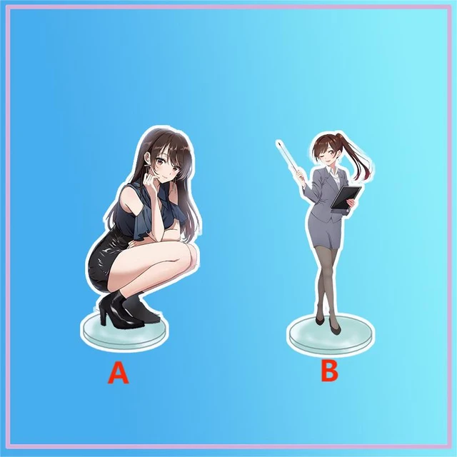 Anime High School DxD Akeno Rias Characters Acrylic Stand Figure Girl 15cm  New