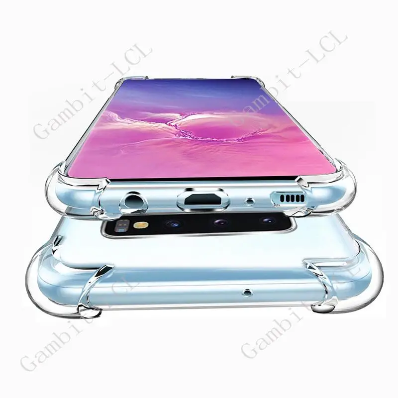 Crystal Clear Shockproof Soft TPU Protective Case - Enhanced Durability and Transparency