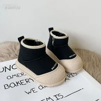 1-8Y Kids Snow Boots Winter New Style Children's Short Winter Boot Boys Girls with Plush Warm Cotton Shoes Non Slip Cotton Shoes 3